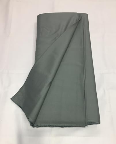 Image of BKRKJ Women's Rayon Cotton Unstitched Fabric by Meter for Sewing Suit Salwar Chudidar Patiyala Kurti Shirt Kameez Blouse Kurta Pyjama (5 Meter, Light Grey)