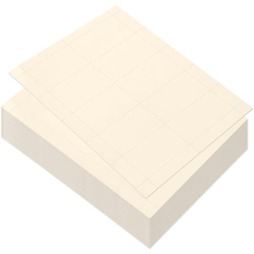 Best Paper Greetings Business Card Paper - 100 Sheets (1000 Blanks), 8.5 x 11 In, Ivory - Microperforated Stock for Inkjet & Laser Printers - Print & Customize Business Cards