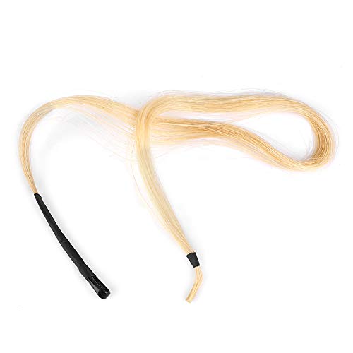 Funien Super Poils D'arc avec Longue Durée de Vie pour Violon, Alto, Violoncelle et Archets, Ton Très Expressif, Crin de Queue Cheval Mongol, Longueur 80 Cm,...