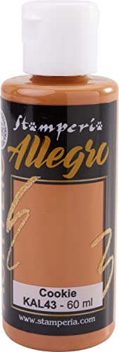 Colore Acrilico Allegro Stamperia Da 59 Ml (Biscotto)