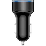 Beaums Auto-Ladegerät 5V 3.1A Quick Charge Dual USB Port LED-Anzeigen-Zigarettenanzünder-Telefon-Adapter