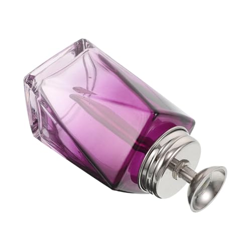 Cabilock Dispensador de Bomba para Quitaesmalte de Uñas Botella Presionable para Manicura Envase Antidesbordamiento Almacenamiento Seguro de Líquidos para Viaje y Uso Diario