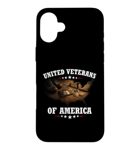 United Veterans of America �A�����J�ޖ��R�l �ČR �R�l ������ �������A�� T�V���c �X�}�z�P�[�X iPhone 16 Plus �p