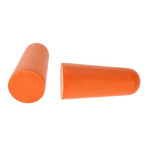 PU Foam Ear Plug (200 pairs) - Color: Orange