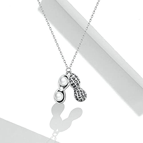 Collier Lucky Peanuts Shell orné de perles pendantes de haute qualité