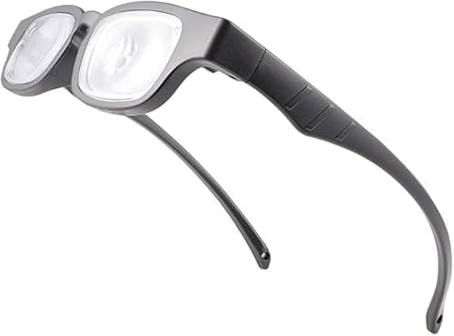 PUDOEN Adjustable Focus Reading Glasses 0D to 350D Diopters Readers Glasses Anti Blue Light Multi Point Permeabl,Reading Glasses Dial Vision Zoom Eyeglasses Men Women