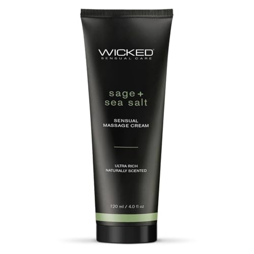 Wicked Sage+Sea Salt Massage Cream 4oz