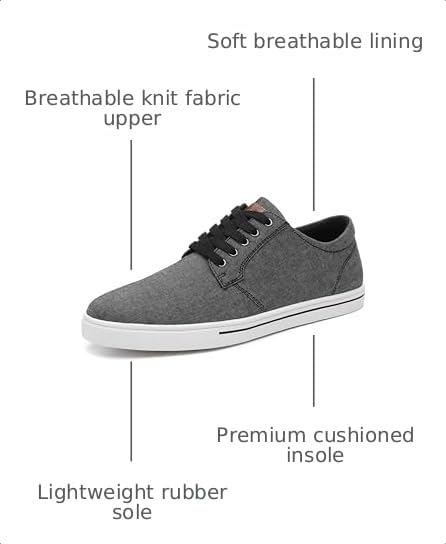Image of DECARSDZ Men's Fashion Dress Sneakers Comfortable Casual Skate Shoe Walking Oxford Shoes