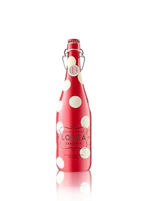 Lolea Nº1 – Sangría de Vino Tinto Artesanal – Aromas de Fruta Dulce y Uva – Color Rojo Cereza Brillante – Botella de 750 ml
