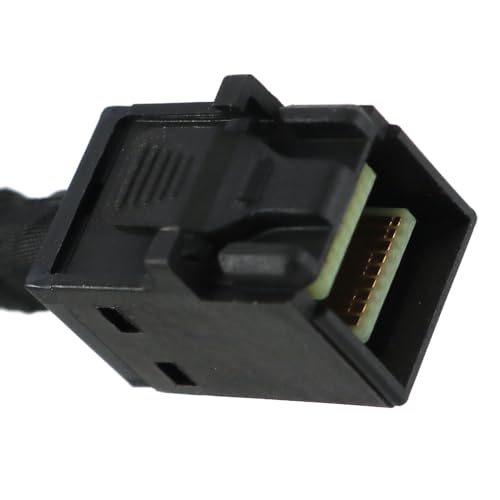 Nicear Festplattenkabel Mini-SAS SFF-8643 Host zu 4 SATA 50 cm 7-polige Festplatten 6 Gbps Datenserverkabel
