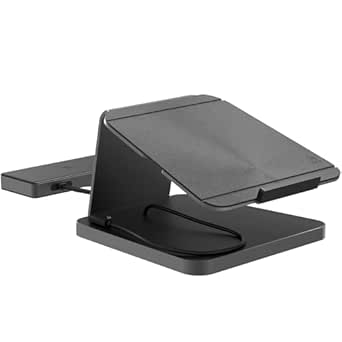 ZAGG Pro Dock – 9-Port Laptop Stand and Docking Station with Satellite Hub, USB-C, 150W Power, SD Card Reader