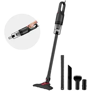 INALSA 2-in-1 Handheld & Stick Vacuum Cleaner for Home & Car|700W Motor with Strong Powerful 14KPA Suction|Hepa Filter|Clean Under Bed, Sofa & Hard to Reach Areas|Include Carpet/Floor brush(Ozoy Plus)