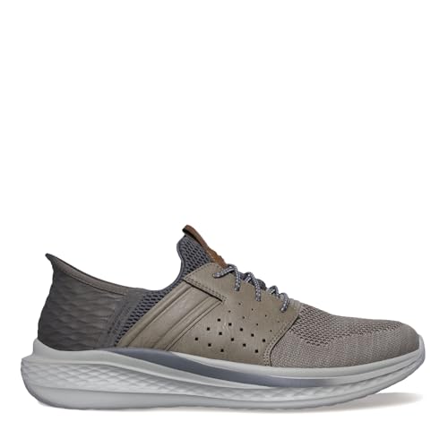 Skechers Men's Slip-Ins Relaxed Fit Slade Ocon Taupe/X-Wide / 112