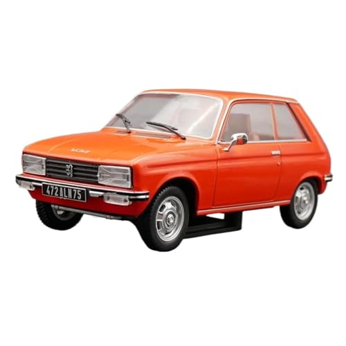 Modèle réduit Peugeot 104 ZS 1976 en métal avec finition haut de gamme