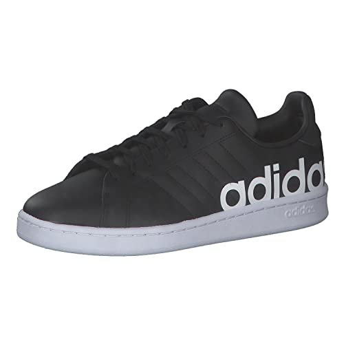 Adidas H04557 Grand Court LTS Uomo, Core Black/Core Black/Ftwr White EU 42