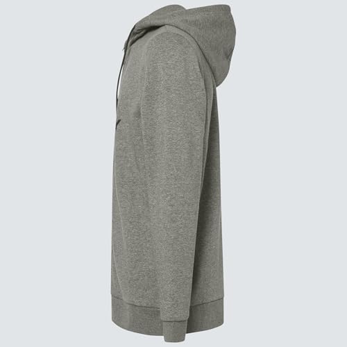 Oakley Mens Bark Fullzip Hoodie 2.0, New Athletic Grey, Large - image 4
