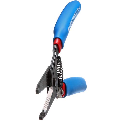 Klein Tools 11057 Wire Cutter / Wire Stripper, Heavy Duty Wire Cutter Stripper for 20-30 AWG Solid Wire and 22-32 AWG Stranded Wire