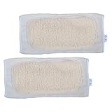 Baluue 2 Stück pack Atmungsaktive Knieschoner Manschetten aus Elastischem Material Dünne Kniebandage mit Kompression für Sport Radfahren und Fitness