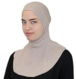 Modefa Ninja Hijab Bonnet Underscarf Cap (Beige)