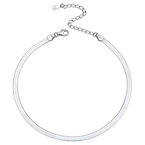 Tobillera Plana Cadena Serpiente 22cm Cover