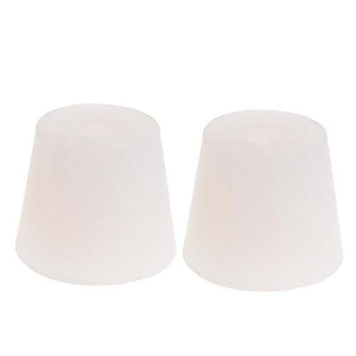 2 Pcs Bar Tools Home Brew Wine Stoppers Silicone Plug Rubber Stopper