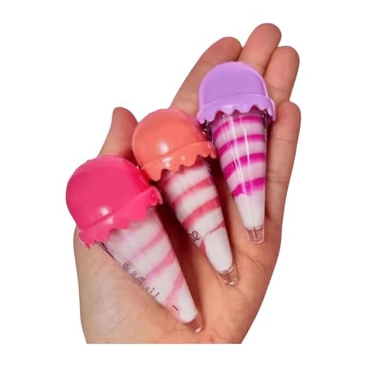 Gloss Vivai Sorvetinho Twist – Brilho, Diversão e Hidratação para os Lábios Infantil e Adulto