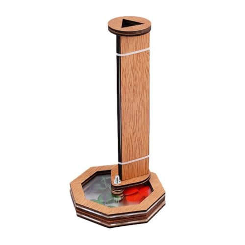 DECHOUS Wooden Kaleidoscope Toy for Kids - Rotating Design Kaleidoscope for Outdoor Fun Inspires Creativity and Imagination Educational for Boys and Girls