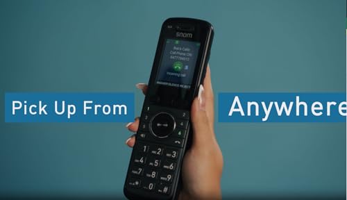 Snom M500 DECT-Basisstations-Duo Vereint Als DECT-Zelle, Unterstützt 16 Telefone & Parallele GespräChe, Inkl - SCE, TLS/SRTP Verschlüsselung, MTLS- Authentifizierung, Zero-Touch-Provisionierung