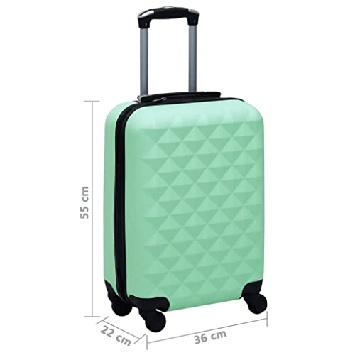 Mint Hardcase Trolley for Seamless Travel, Lightweight ABS Material with Security Lock and 360-Degree Mobility3