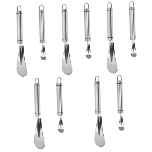 Cabilock 5 Series Peladores De Naranjas Caseros Peladura Cortador De Frutas Agrios Cuchillo De Pomelo Herramienta De Pelado De Frutas Acero Inoxidable 2 Piezas X 5