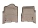 WeatherTech Custom Fit Front FloorLiner for Cadillac Escalade, Tan