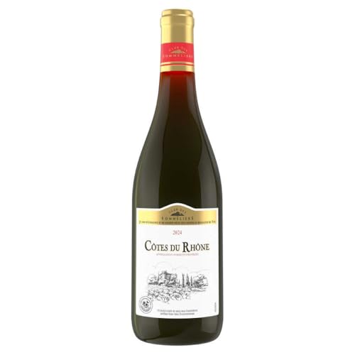 Club des sommeliers Cotes du rhone rouge - La bouteille de 75cl