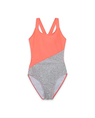 Tuc Girls - Vitamin Summer, Traje De Baño Una Sola Pieza Niñas, Naranja, 8 Años
