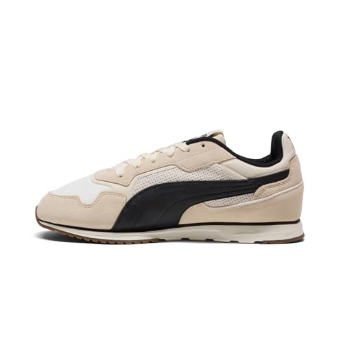 Puma Men's ST Miler Shoes, Alpine Snow-Black-Black AH25, 9