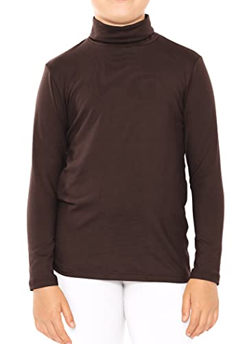 Image of STRETCH IS COMFORT Girl's Oh So Soft Long Sleeve Turtleneck | Youth Size 2-16