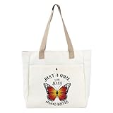 PLITI Monarch Gifts - Bolsa de mano para amantes de la mariposa monarca, regalo de entomología, regalo para lepidópteros, regalo para coleccionistas de insectos, Loves Monarch Tbu, medium