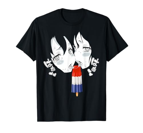 Ahegao Face Tee Anime Manga Hentai Popsicle Apparel T-Shirt
