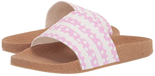 Image of adidas Womens Adilette Slide Casual Sandals Casual - Orange