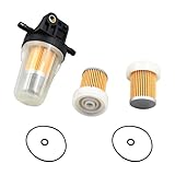 Firmusparts Fuel Filter Assembly 6A320-58862 and 2PCS Filter with O-Rings 6A320-58830 6A320-59930