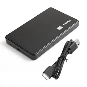 3.0 - Portable External Hard Disk - 500 GB - 1 Year Warranty - USB 3.0 for PC Laptop Windows and Mac, External HDD - Black (500 GB)