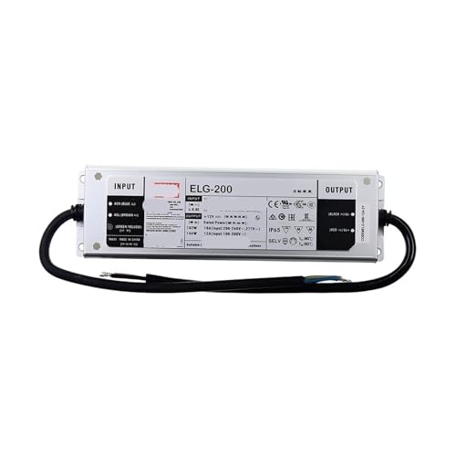 IVEKYKIBC Fuente de alimentación conmutada con atenuación de LED ELG-200 12/24/36/42/48/54 3Y A/B/DA(ELG 200 54DA 3Y 54V)