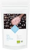 100years - Bio Acai-Beeren Pulver 100g - 100% Bio Qualität (DE-ÖKO-003) - gefriergetrocknet (freeze dried) - nährstoffreich - vegan