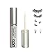 UOG (United One) Eyelash Adhesive Glue - Super Strong Hold for Up to 5 Days | Waterproof, Allergy-Free, and Odorless | Brush-On False Lash Extension Glue| No Irritation or Itching (Black)