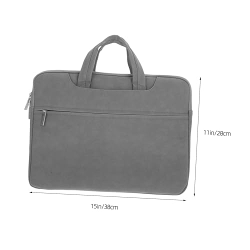 Funda de ordenador portátil de PU resistente con bolsa de transporte para laptop de universidad 2