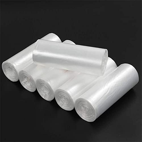 5 Gallon Transparent Trash Bags, 180 Count Waterproof Leak-Proof Resilient PE Roll Garbage Bags,High Load-Bearing Capacity Unscented Clear Disposable Trash Can Liners for Bathroom Kitchen Office - image 5