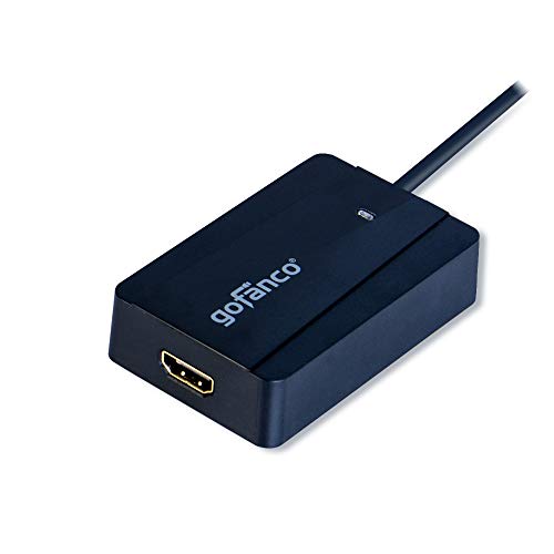gofanco USB 3.0 to HDMI Video Graphics Adapter for Multiple Monitors - Up to 2560x1440 for Windows and macOS, DisplayLink Chip, Includes HDMI-to-DVI Adapter, USB 3.0 Video Adapter (USB3HDMI) - Thumbnail 4