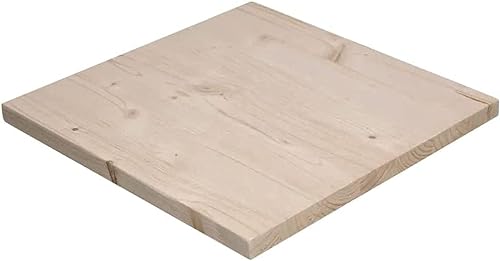Panneau lattes de table lamellaire sapin raboté poncé - planches en bois pour bricolage et loisirs créatifs - épaisseur 14 ou 18 cm en différentes...