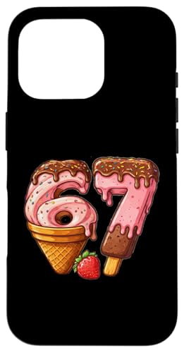 67�A�C�X�N���[���~�[���A�V�b�N�X�Z�u���A�C�X�N���[��6-7 �X�}�z�P�[�X iPhone 16 Pro �p