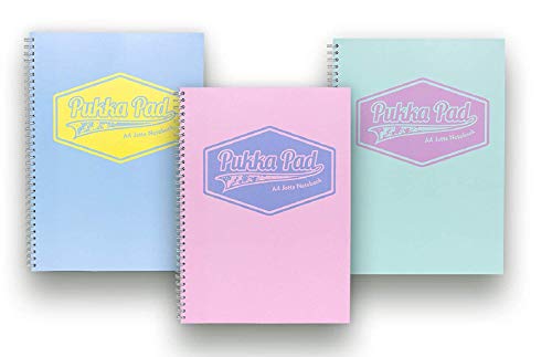 Pukka Pad A4 Jotta Notebook Pastel (Pack of 3 Assorted)