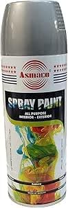 Asmaco Spray Paint, Silver, 400Ml